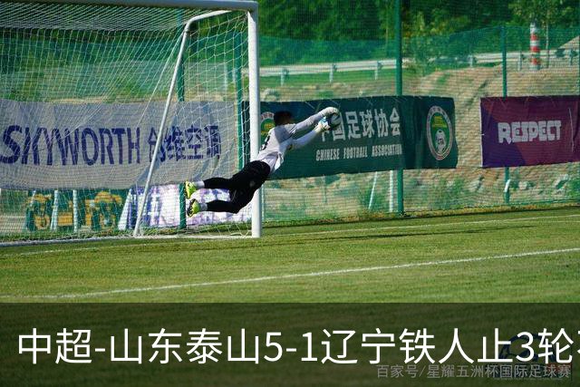 中超-山东泰山5-1辽宁铁人止3轮不胜暂升第四 泽卡2射1传瓦科双响